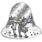 Silver Coin CHRISTMAS BELL 2012