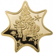 Gold Coin CHRISTMAS STAR 2010