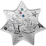 Silver Coin CHRISTMAS STAR 2010
