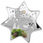 Silver Coin CHRISTMAS STAR 2012