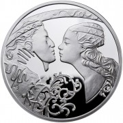 Silver Coin ROMEO AND JULIET 2010 "Famous Love Stories” Series