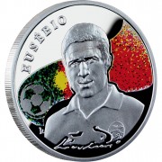 Silver Coin EUSEBIO 2008 "Kings of Football” Series