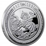 Silver Coin SAINT GEORGE 2010 "Holy Helpers” Series