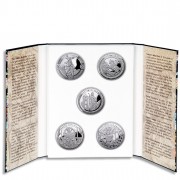 "Holy Helpers" Series 2010-2011 Five Silver Coin Set 