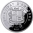 Silver Coin SAINT MARGARET 2011 "Holy Helpers” Series