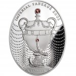 Silver Coin THE DUCHESS OF MARLBOROUGH EGG 2011 "Imperial Faberge Eggs” Series