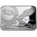 Silver Coin ICARUS 2010 "How Man Conquered the Skies” Series