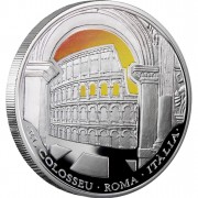 Silver Coin ROMAN COLOSSEUM 2009 "Wonders of the World” Series