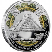 Silver Coin CHICHÈN ITZÀ 2009 "Wonders of the World” Series