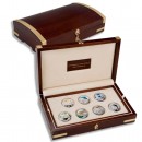 "Wonders of the World” Series 2009 Seven Silver Coin Set