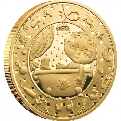 Gold Coin AQUARIUS 2011 "Zodiac Signs-Belarus” Series