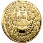 Gold Coin CANCER 2011 "Zodiac Signs-Belarus” Series