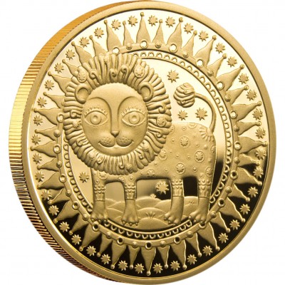 Gold Coin LEO 2011 "Zodiac Signs-Belarus” Series