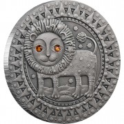 Silver Coin LEO 2009 "Zodiac Signs-Belarus” Series