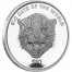 "Big Cats of the World" Series 2001 Five Silver Coin Set