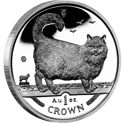 Silver Coin Birman Cat 1998 Cats Series - 1 oz
