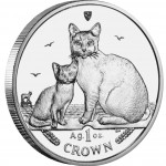 Silver Coin BURMILLA CAT 2008 "Cats" Series