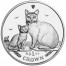 Silver Coin BURMILLA CAT 2008 "Cats" Series