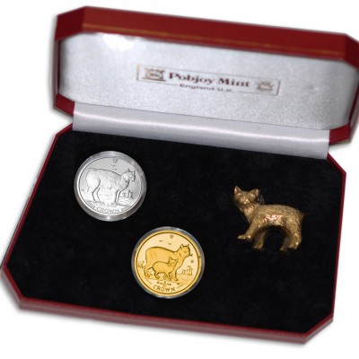 "Cats" Series Two Silver and Gold Coin Set 1988, 2012