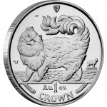 Silver Coin Maine Coon Cat 1993 Cats Series - 1 oz