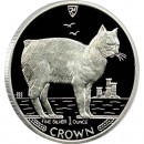 Silver Colored Coin MANX CAT 1988 "Cats" Series