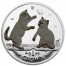 Silver Colored CoinTONKINESE CAT 2004 "Cats" Series
